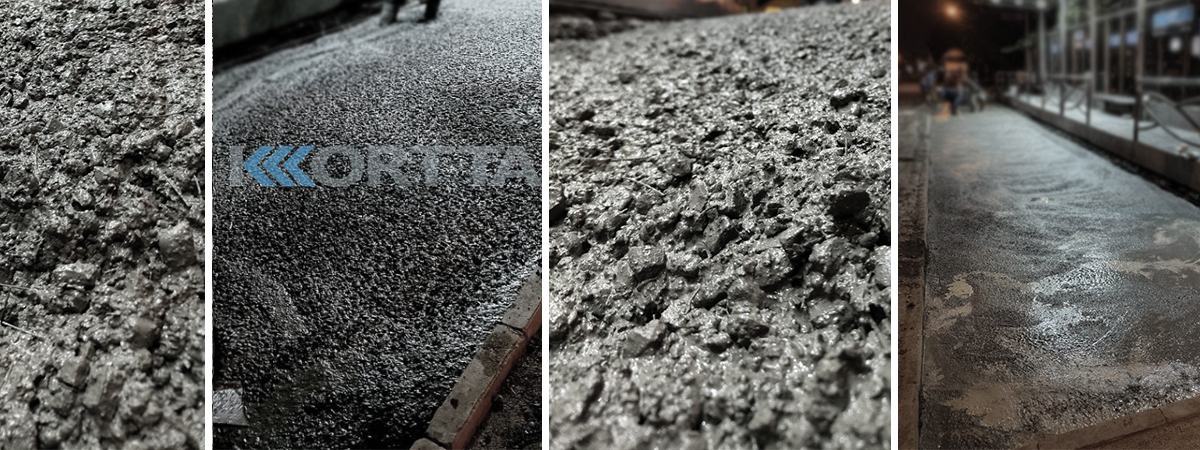 Faserbetonprojekt von Bushaltestellen